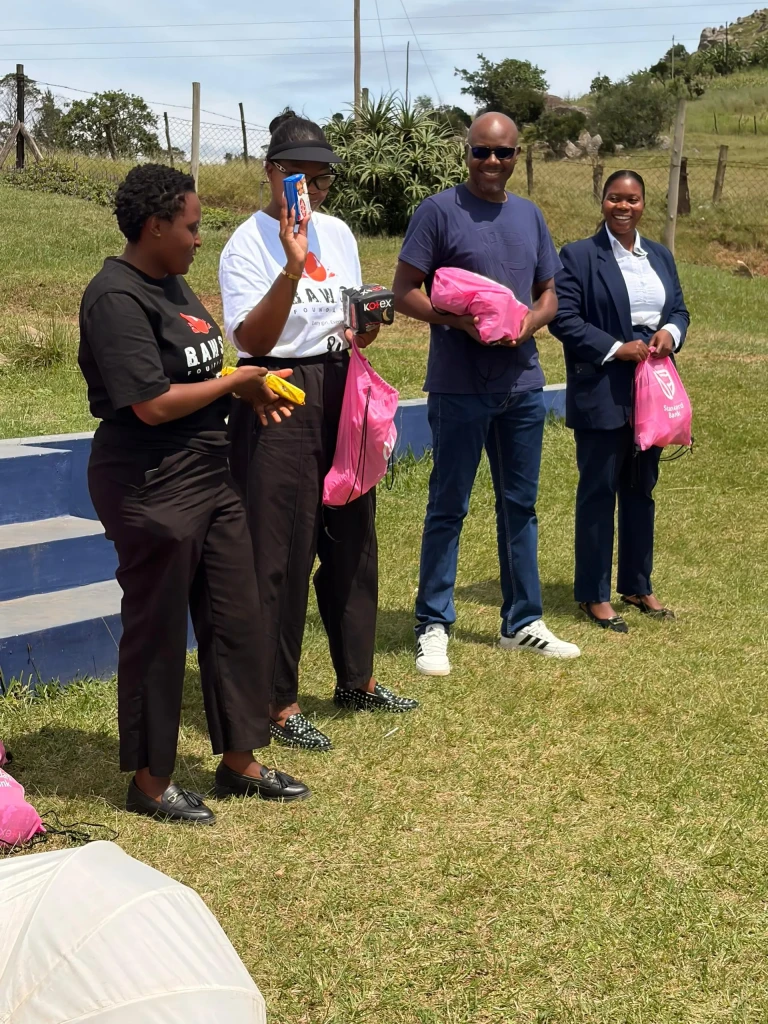 BAWWS Foundations Donates Sanitary Pads at Jubukweni High School