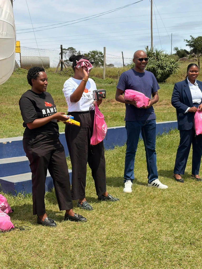 BAWWS Foundations Donates Sanitary Pads at Jubukweni High School