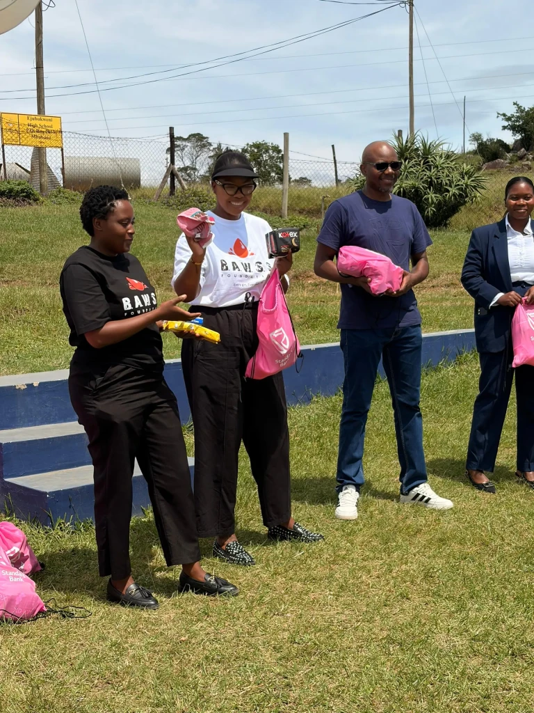 BAWWS Foundations Donates Sanitary Pads at Jubukweni High School