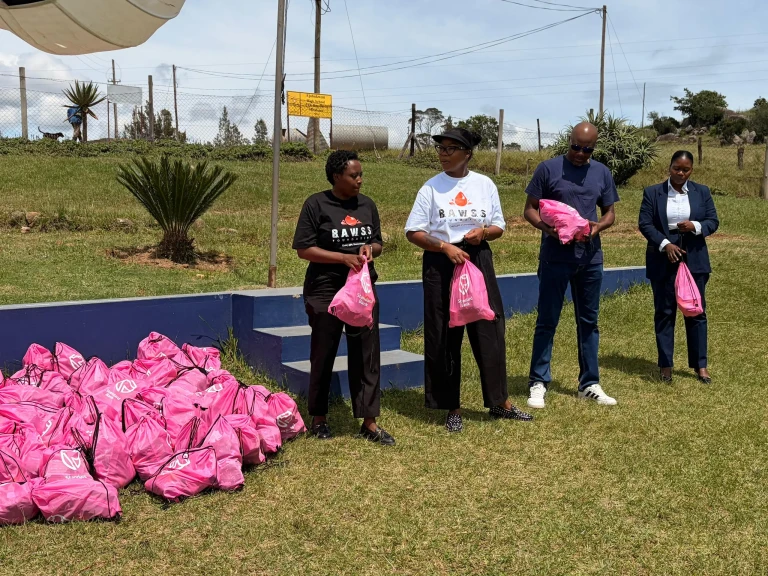BAWWS Foundations Donates Sanitary Pads at Jubukweni High School