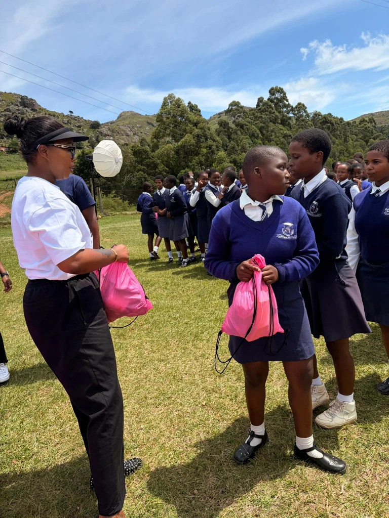 BAWWS Foundations Donates Sanitary Pads at Jubukweni High School