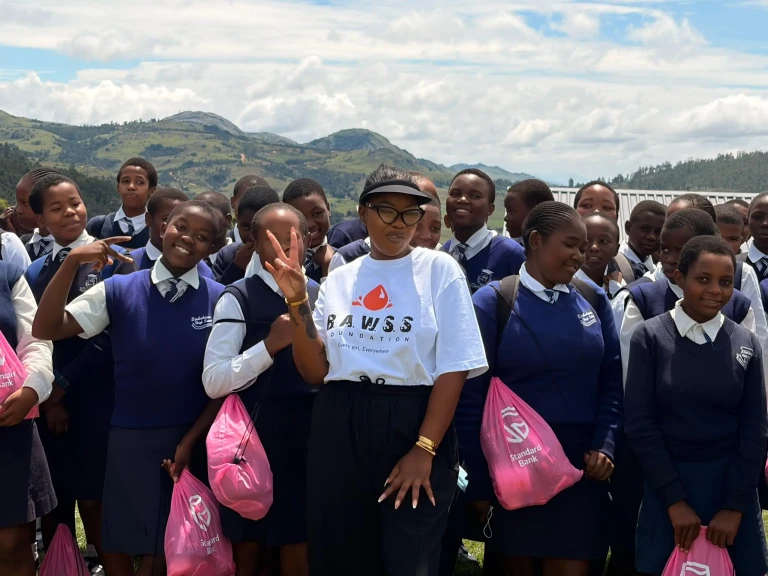 BAWWS Foundations Donates Sanitary Pads at Jubukweni High School