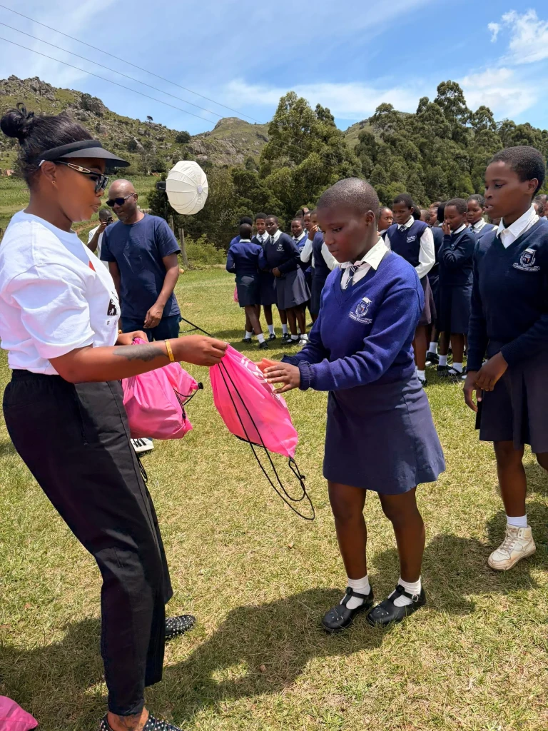 BAWWS Foundations Donates Sanitary Pads at Jubukweni High School