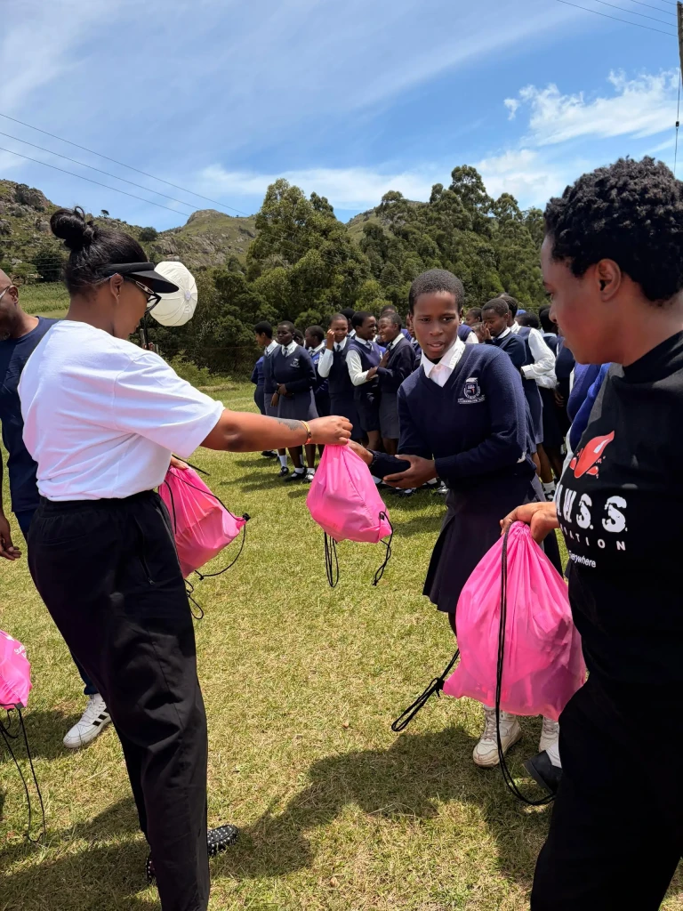 BAWWS Foundations Donates Sanitary Pads at Jubukweni High School