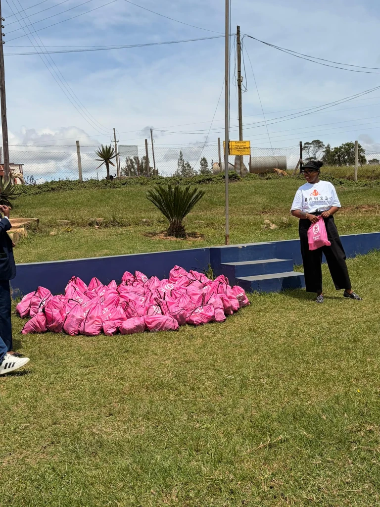BAWWS Foundations Donates Sanitary Pads at Jubukweni High School