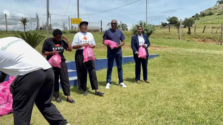BAWWS Foundations Donates Sanitary Pads at Jubukweni High School